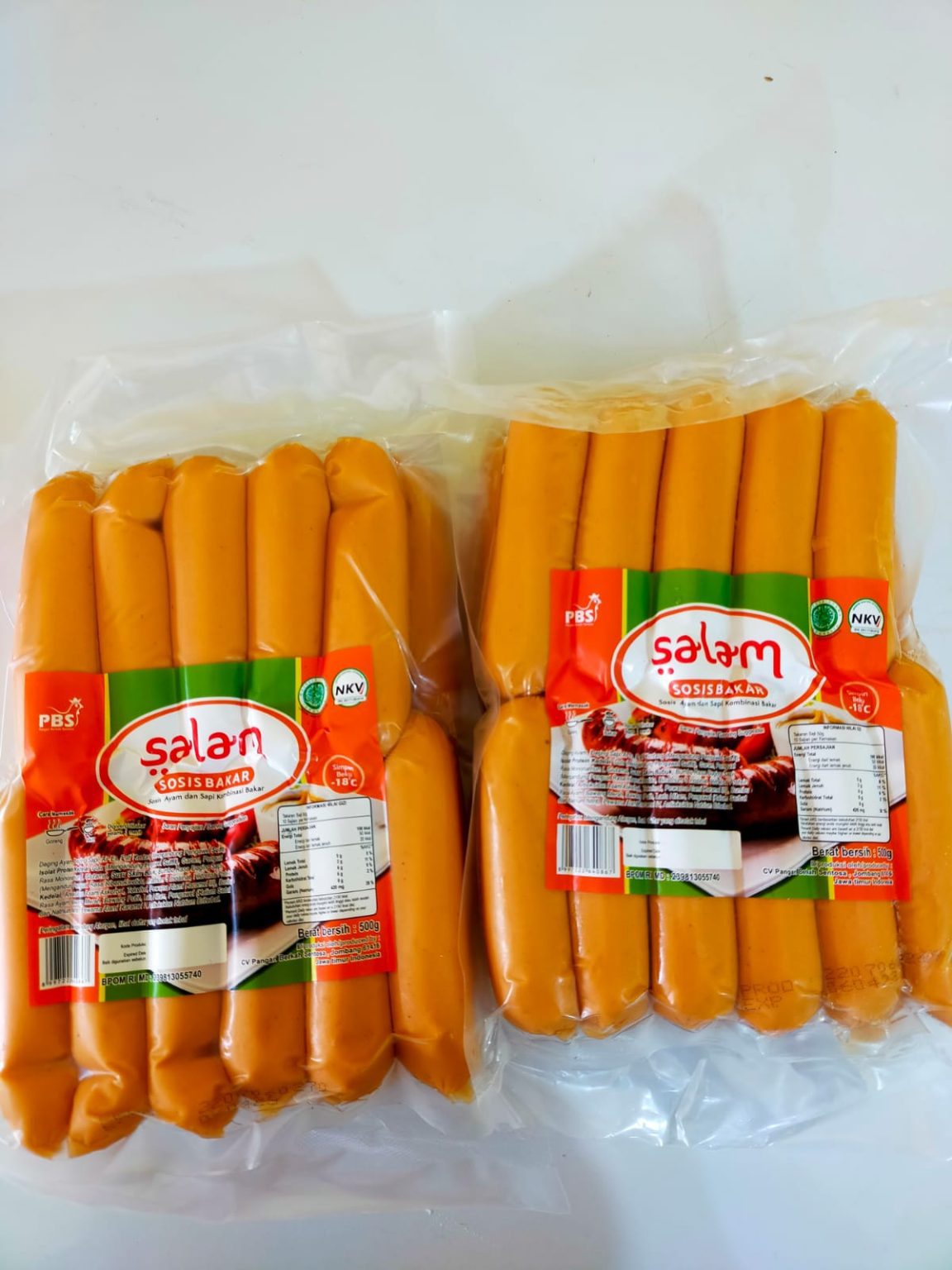 Salam Sosis Bakar Kombinasi 500 Gram