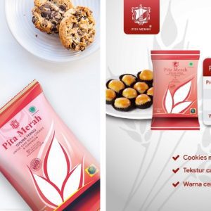 Sriboga Pita Merah Tepung Terigu 1 Kg Halal