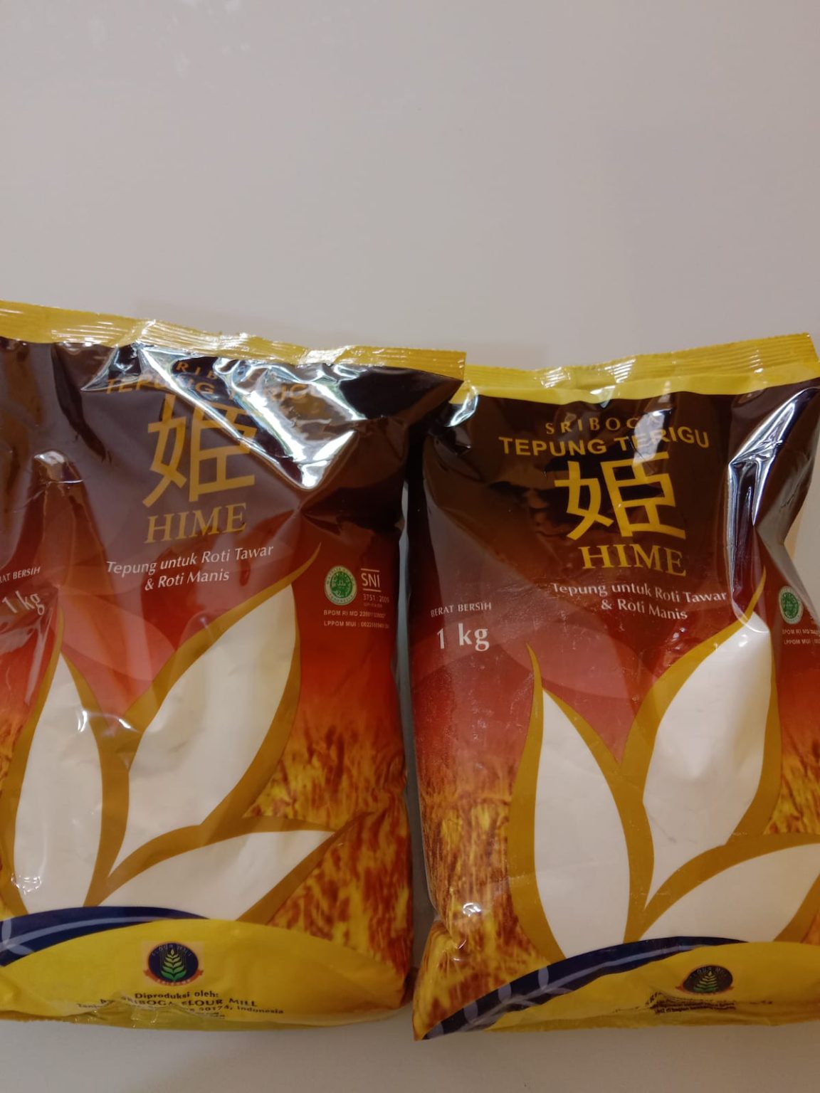 Sriboga Hime Tepung Terigu 1 Kg Halal