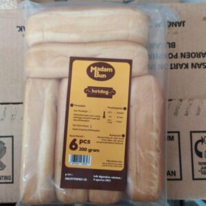 Madam Roti Hot Dog Isi 6 Termurah