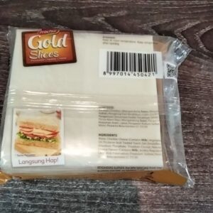 Prochiz Gold Slices Keju isi 12 Lembar